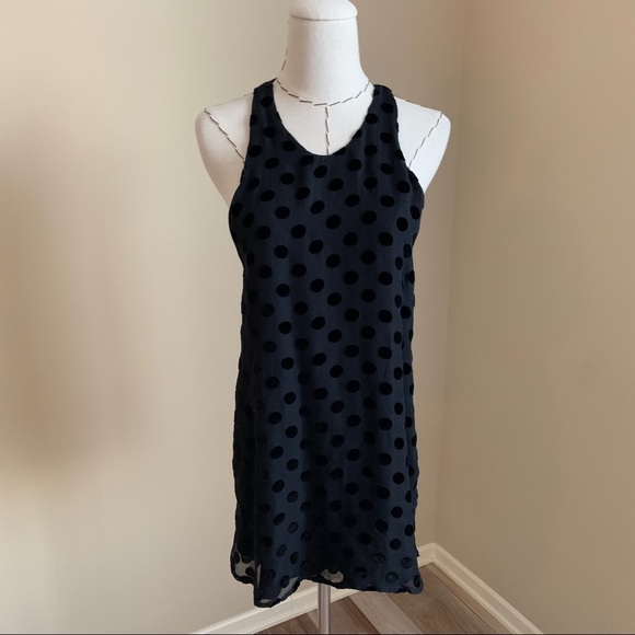 Stone Cold Fox Minx Velvet Polka Dot Dress Tunic - Picture 2 of 10